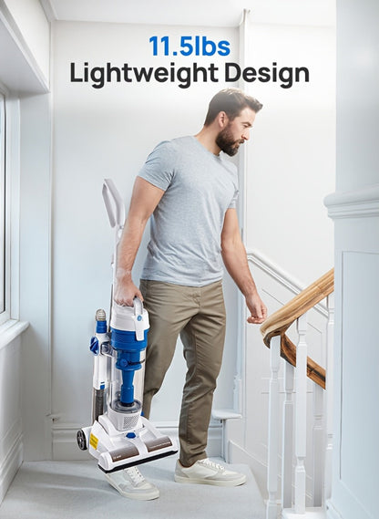 Vacmaster UC0101 Bagless Upright Vacuum Cleaner with 13-Inch Cleaning Path, 20-Foot Cord and Hand Tools