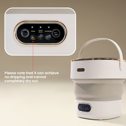 Portable Washing Machine Foldable Mini Washer Large for Underwear Socks Baby Clothes Apartment Dorm Travel Camping