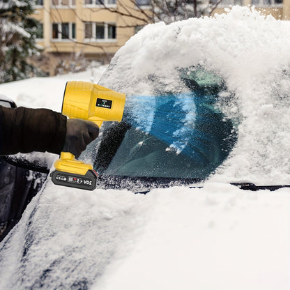 Cordless Air Blower, Electric Jet Dryer Car Snow Dust Leaf Blowing for Garden, Patio and Yard Use