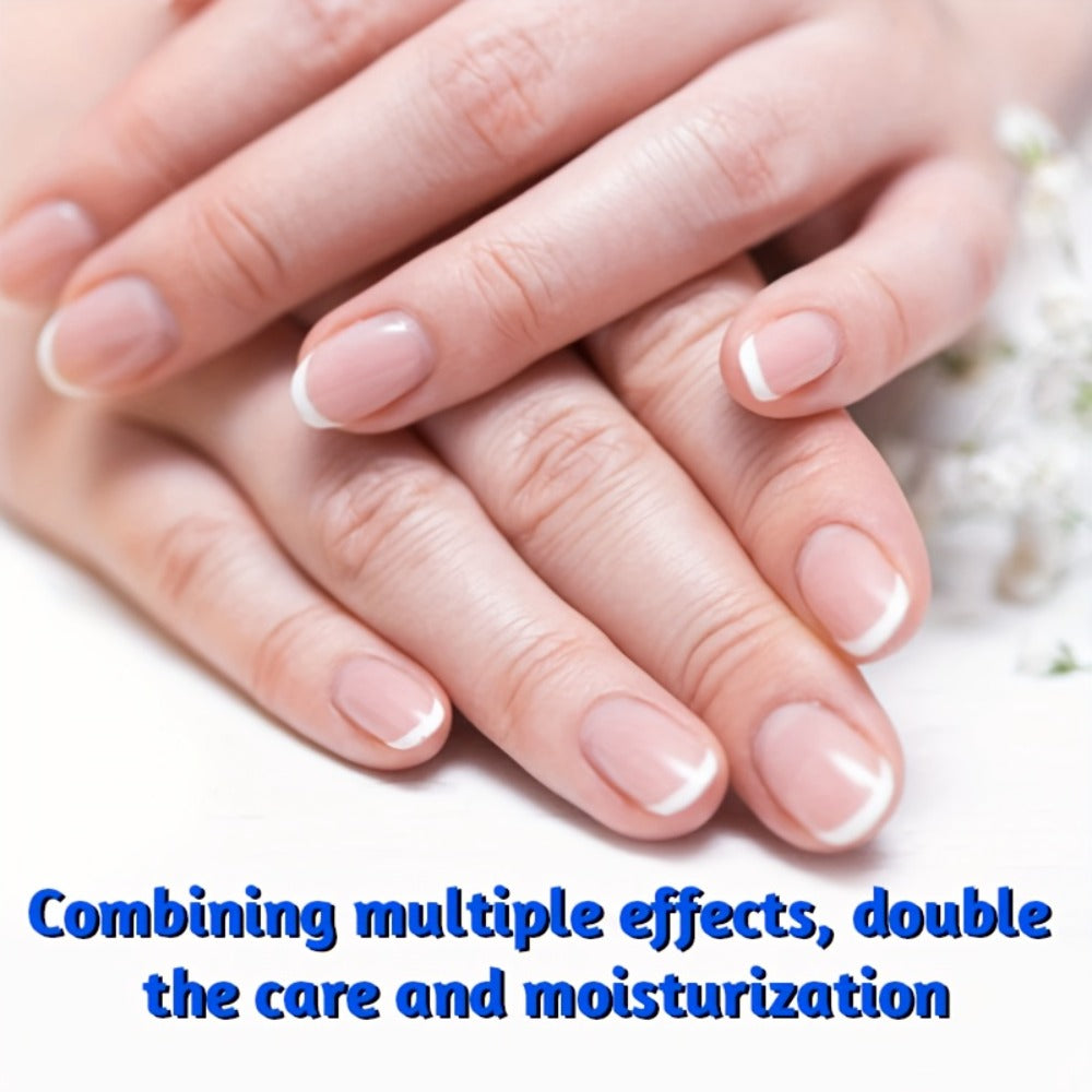 Three-Piece Keratin-Labeled Nail Care Gloss Set in Clear Bottles for Fingernail and Toenail Application