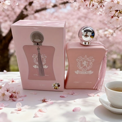 Women's Perfume Niche Eau de Parfum with Gentle Cool Sweet Profile in a Minimal Pink Bottle