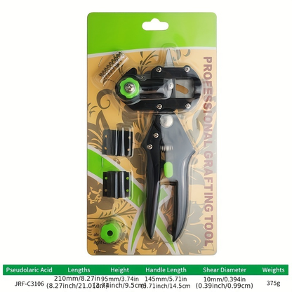 Hand Grafting and Pruning Shears with High-Carbon Steel Selection, V, Omega and U Blade Profiles