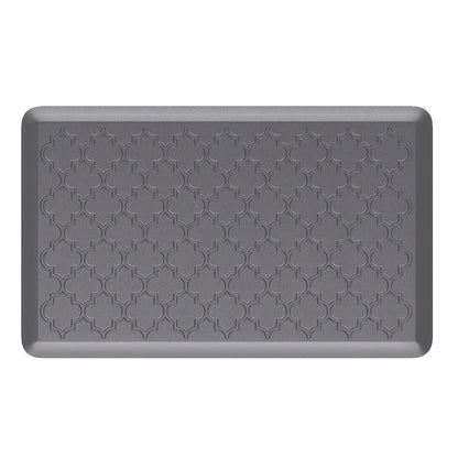 Cushioned Kitchen Standing Mat in Gray or Black with 17.3 x 29.5 and 17.3 x 47-Inch Size Options