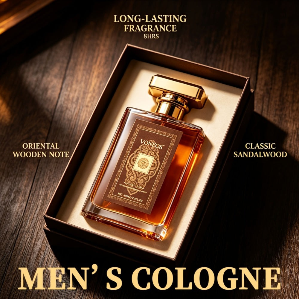 Cologne Spray for Men DUBAI SUDAN 3.4 oz with Gold Bottle and 1, 2 or 3 Piece Set Options for Gifting
