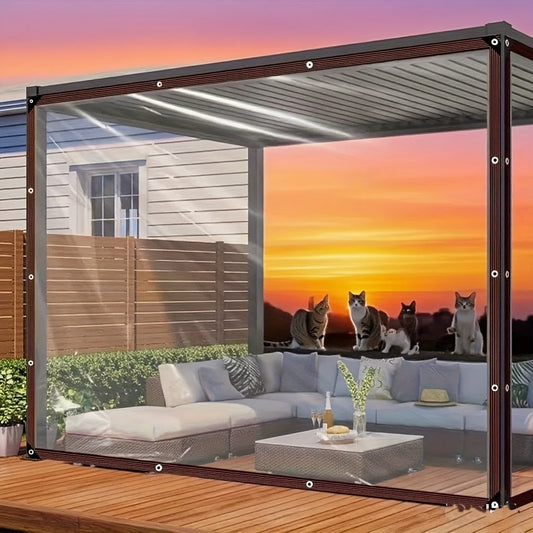 Greenhouse Plastic Film Reinforced | Outdoor Windproof Rain Cover