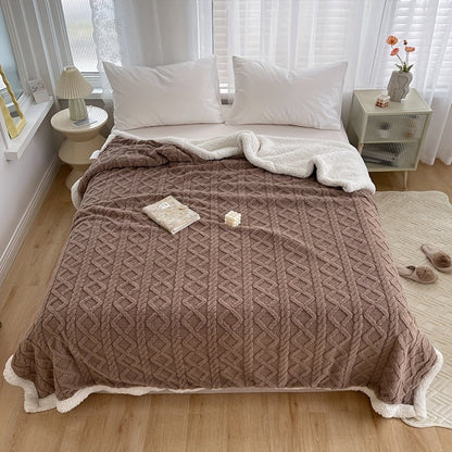 Taffeta Blanket Double-Sided – Silky Soft All-Season Sleep Blanket for Bed & Air Conditioning, Machine Washable, 5 Colors, 3 Sizes