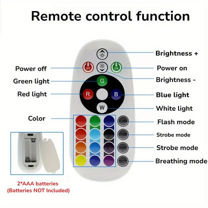 RGB Sunset Lamp Projection with Stand & Remote Control – USB Color Changing Sunset Light for Bedroom, Photography, TikTok, Aesthetic Room Decor & Laptop Compatible