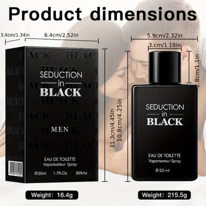 50 ml Woody Eau de Toilette Cologne Spray for Men for Daily Wear, Office, Gym and Travel Routines