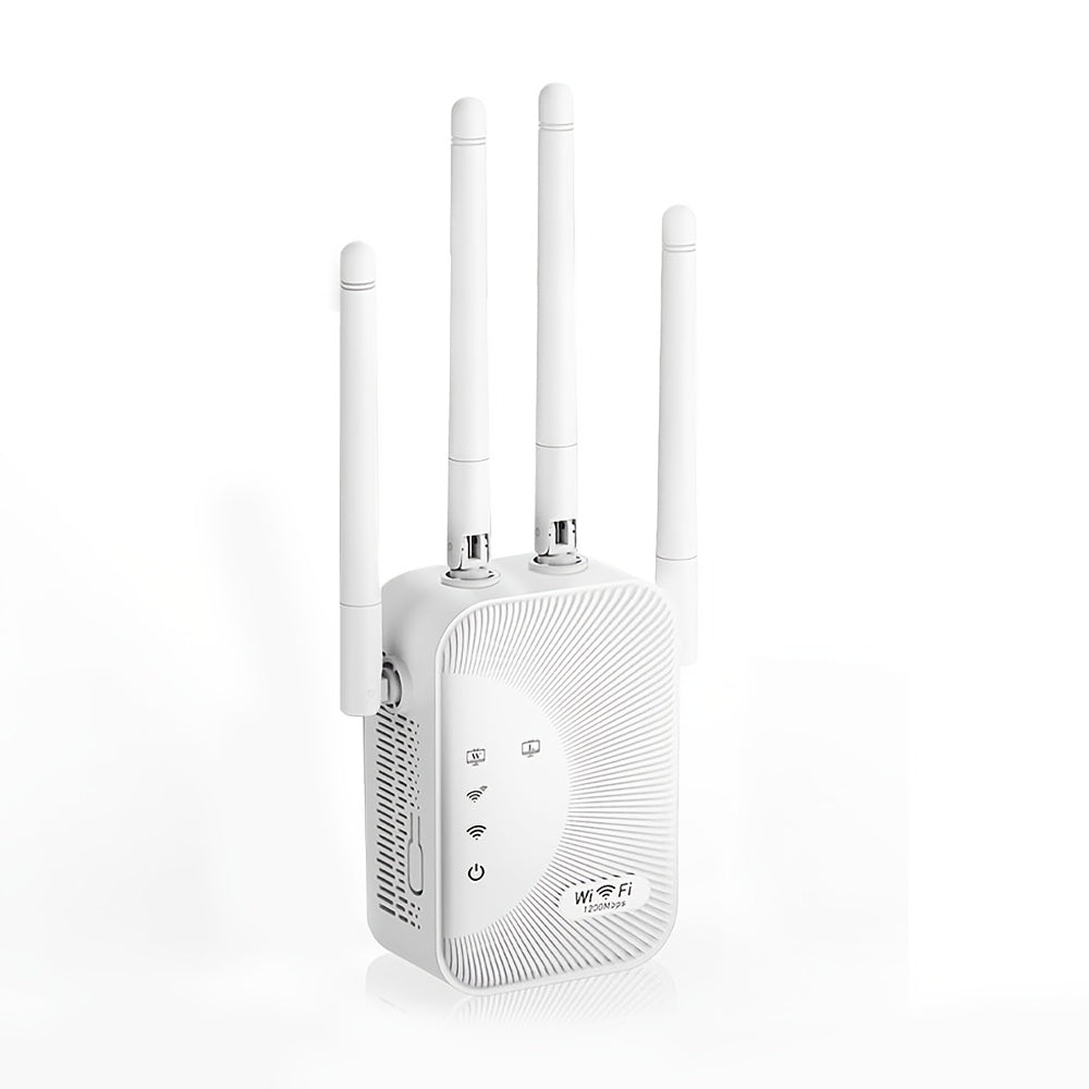 Wall-Piercing WiFi 6 Extender with 6 Antennas, Portable Wide Coverage Repeater, Stable Connection for Home Office Coffee Shop Co-Working Space, All Smart Routers Compatible, Multiple Editions