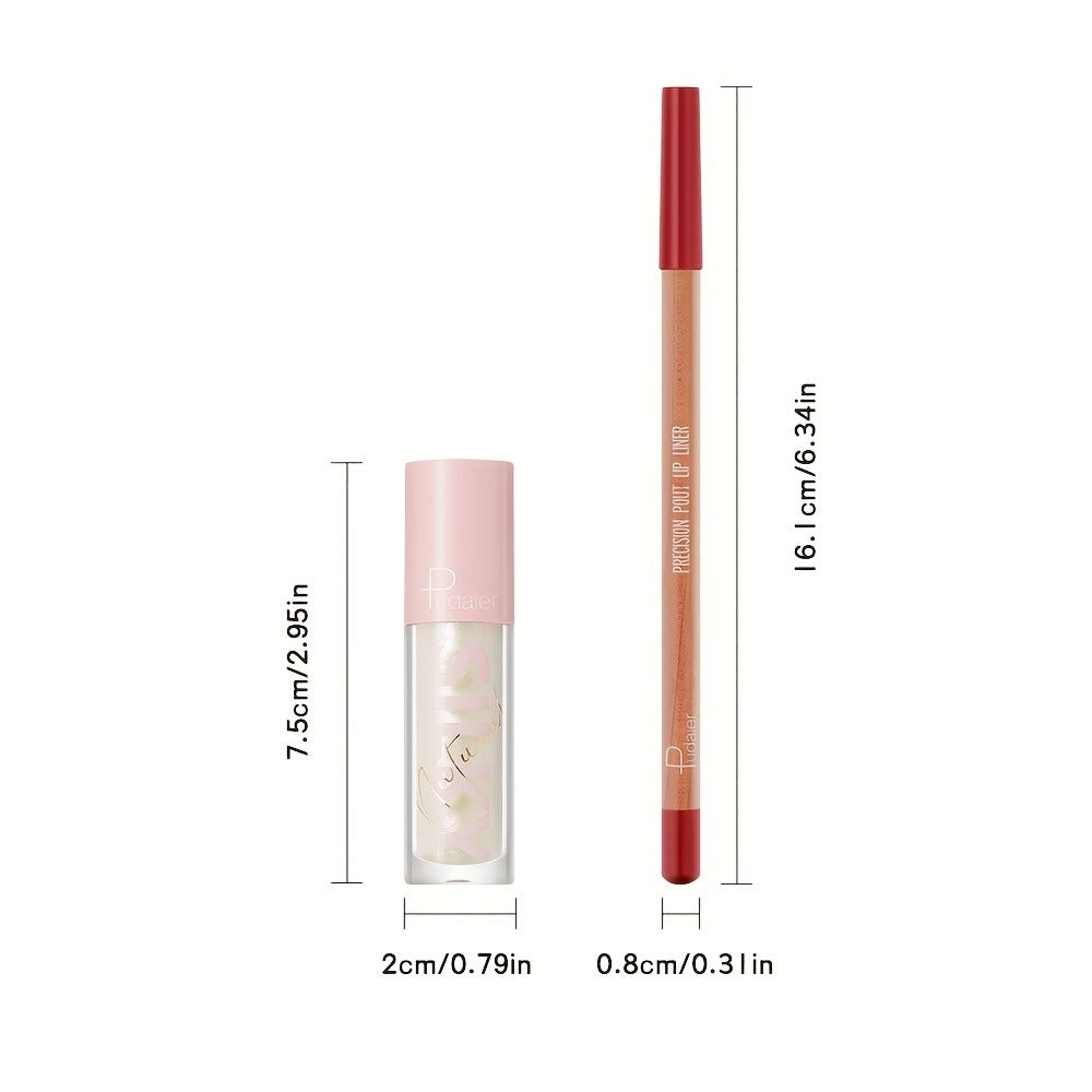 Lip Color and Liner Duo with Eight Recorded Shade Options from 14 Through 24 and Pink-Cap Tube