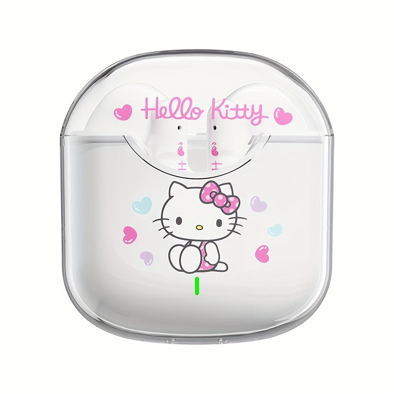 Kuromi My Melody Pompompurin Wireless Earbuds Authorized – 5 Cute Sanrio Character Styles Bluetooth Headphones for Daily Exercise Calls Learning – Holiday Birthday Gift for Girls Teens Women
