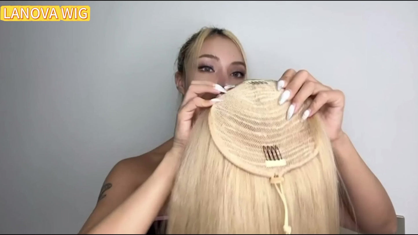 26-Inch Drawstring Wavy Ponytail Extension with Wraparound Clip in Ten Color and Style Options