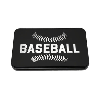 Sports Travel Board Game Set – Portable Wooden Baseball Softball Football Finger Dice Tabletop Game for Family Game Night, Parties & Kids Adults
