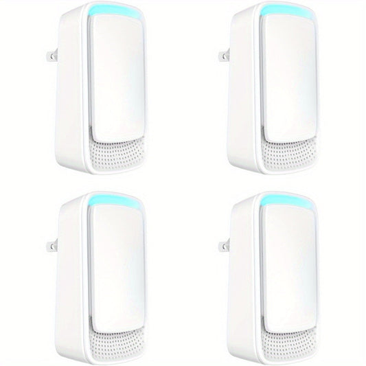 Plug-in Ionic Air Purifier Filterless Silent Odor Neutralizer for Home Bedroom Bathroom Office Gym Pet Odor Smoke 24/7 Freshener Zero Maintenance Compact Space-Saving Design 2 4 6 Pack