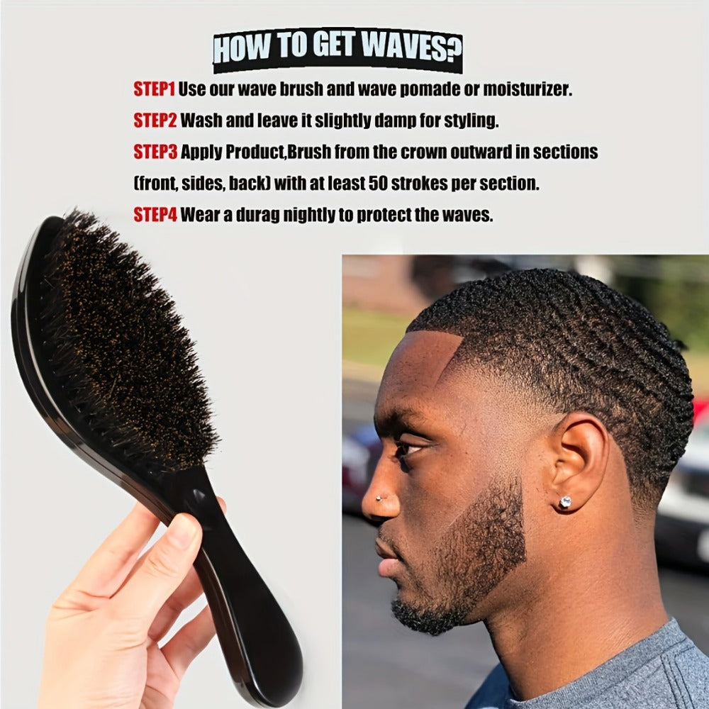 360 Wave Pomade with Jojoba Oil for Dreads, Locks, Twists and Curly Hair in Three Styling Options