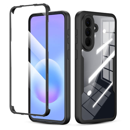 Rugged Samsung Galaxy A-Series Phone Case with Built-In Screen Cover in Four Colors and Six Model Options