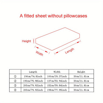 Flannel Fitted Sheet Plush Embossed Texture Soft Warm Mattress Cover for Autumn Winter Twin Full Queen King 4 Colors European Design Machine Washable