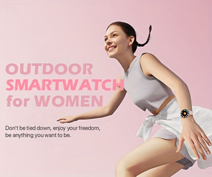 Smartwatch – Voice Assistant for Women 1.39" Full Touch – Siri & Google, Wireless Calling, 100+ Sport Modes, Fitness Tracker, Weather…