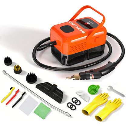 Steam Cleaner Handheld High Pressure Portable, Deep Clean for Kitchen Grease Range Hood Sofa Tile Grout Car AC Washing Machine