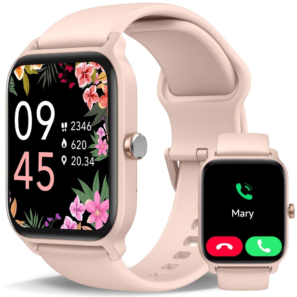 Smartwatch – with Built-in Alexa FAWEIO 1.8" HD Touch Screen, Bluetooth Calling, 100+ Sport Modes, Fitness Tracker Heart Rate Sleep…