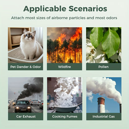 Air Purifier with HEPA Filter, Aroma Function, Quiet Sleep Mode and Compact White Room Design