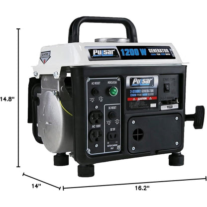 Portable Generator Gas Powered | Camping Emergency Tailgating Outdoor