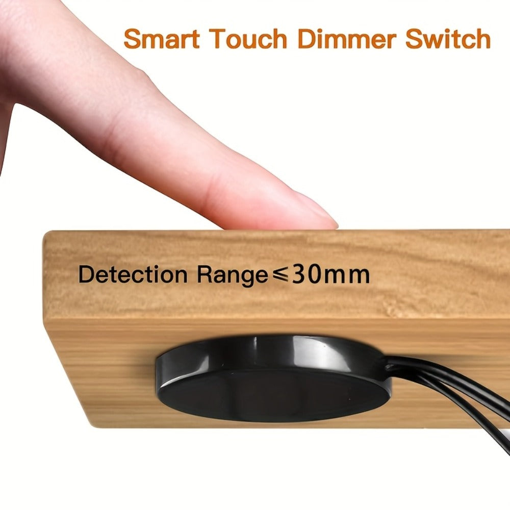 Hidden Touch Sensor LED Dimmer Switch DC 5-24V, Capacitive Touch Dimming Switch for LED Light Strip