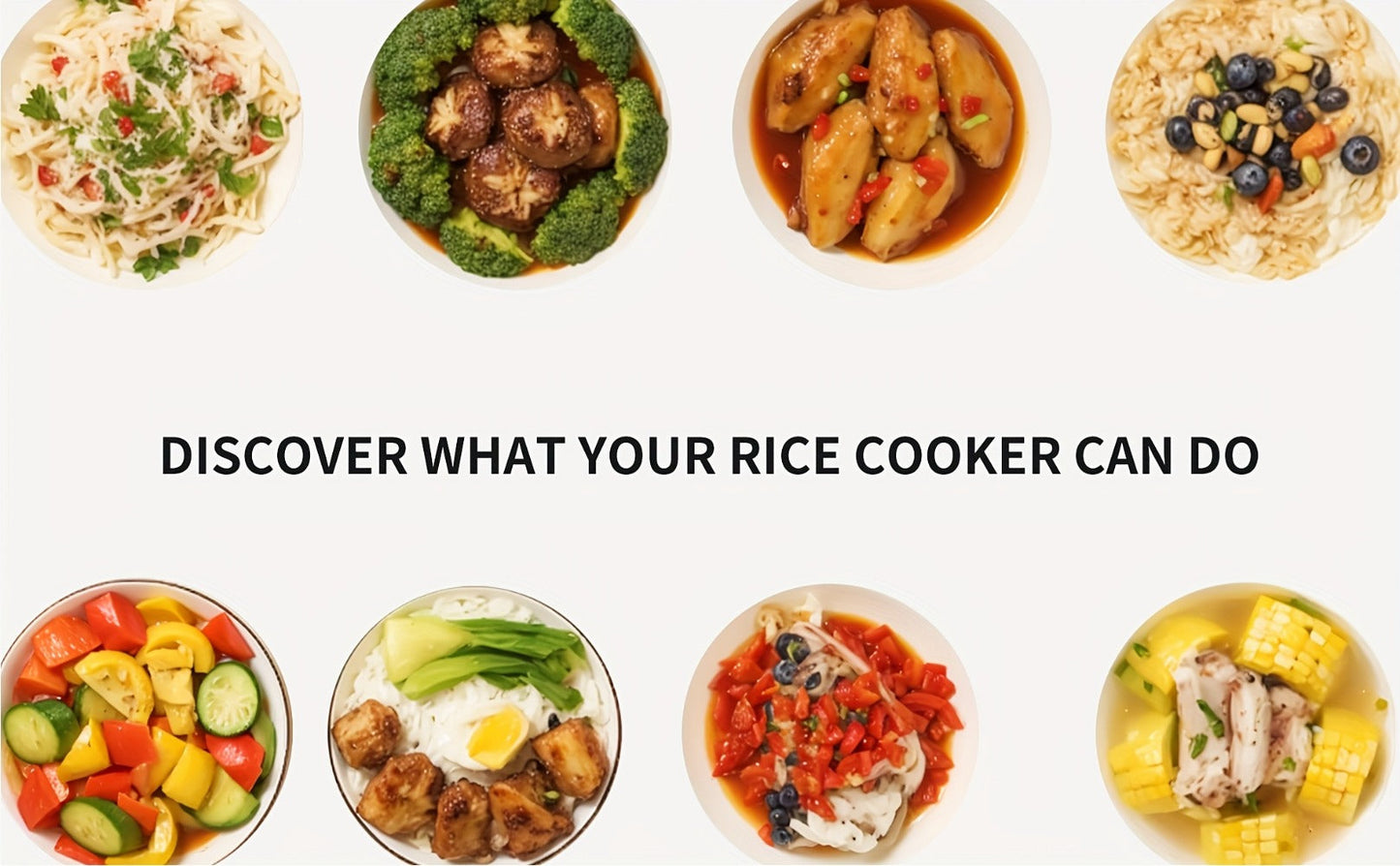Three-Cup Uncooked / Six-Cup Cooked Rice Cooker with One-Touch Cook and Warm Modes, Inner Pot and Accessories