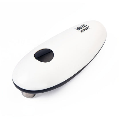Electric Can Opener One Touch – Automatic 360° Rotation for All Can Sizes, Smooth Safe Edge, Battery Operated, Ideal for Seniors & Arthritic Hands, Kitchen Gadget
