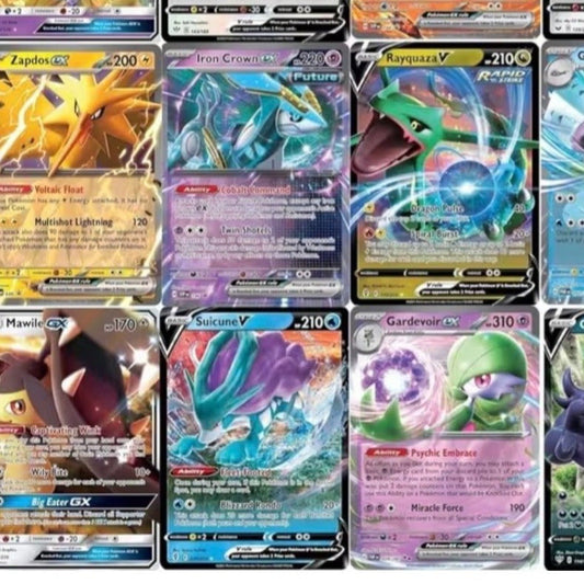 Trading Card Game Five-Card Random Character Assortment with Protective Sleeve Packaging in One Pack