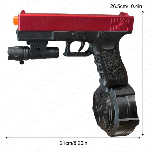 Electric Full Auto Gel Blaster Splatter Ball Rifle – Rechargeable, High-Speed, Long Battery Life, Indoor Outdoor Team Shooting Game Toy for Ages 12+, Halloween & Christmas Gift