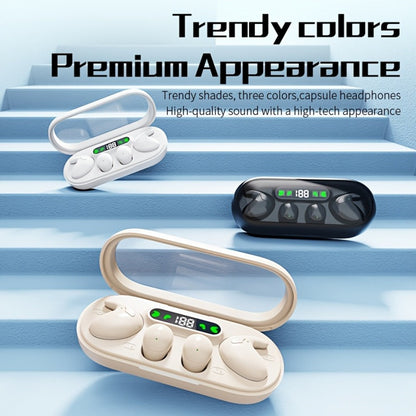 True Wireless Earbuds Two-Pair Gift Set with Transparent LED Display Case and Dual Touch Controls