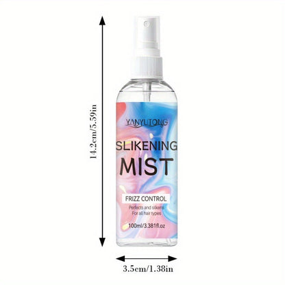 Perfumed Hair Mist Smoothing Spray 100ml — Heat Protection, Anti-Frizz, Moisturizing & Detangling Leave-In Formula | Long-Lasting