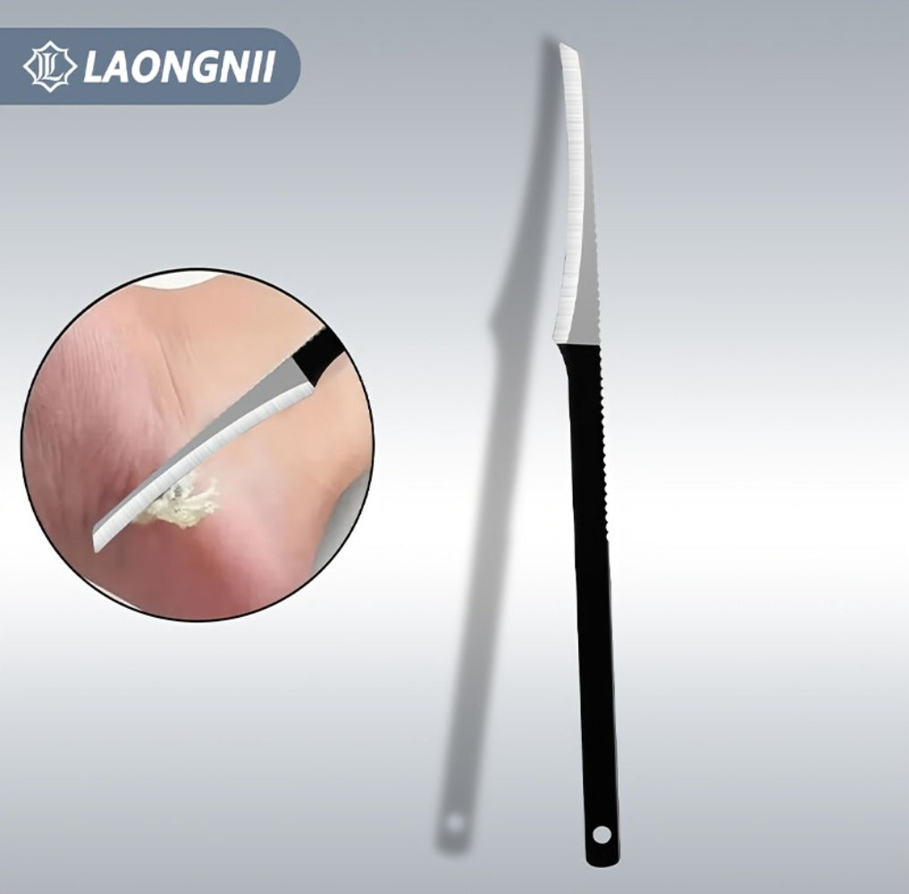 Seven-Piece Toenail Clipper Kit with Angled Nippers, Curved Blade Tool, Nail File and Lifter