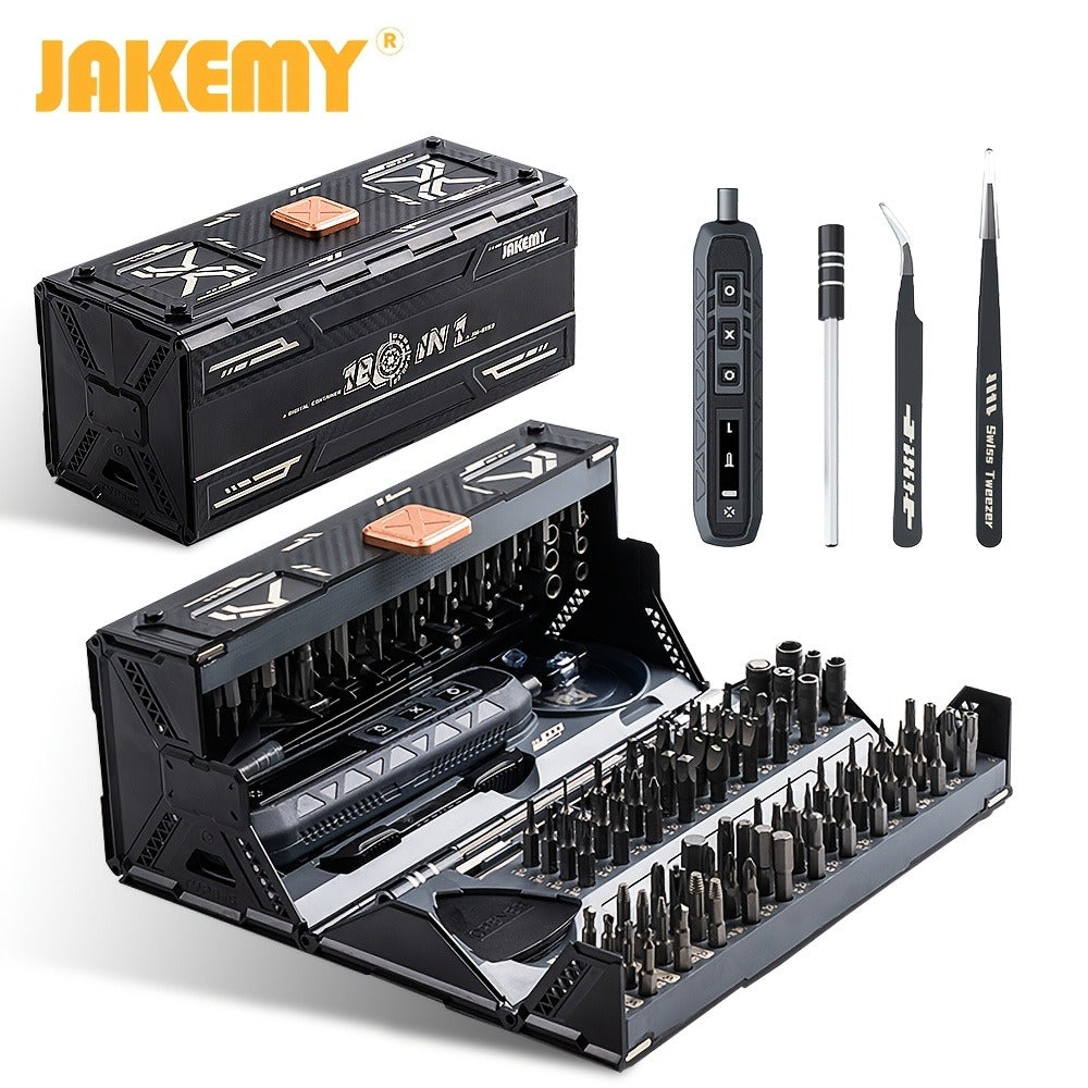 Precision Screwdriver Set 128/180 in 1, Magnetic Professional Repair Tool Kit for MacBook Laptop iPhone Xbox Game Console Tablet, Electric & Manual Versions Available