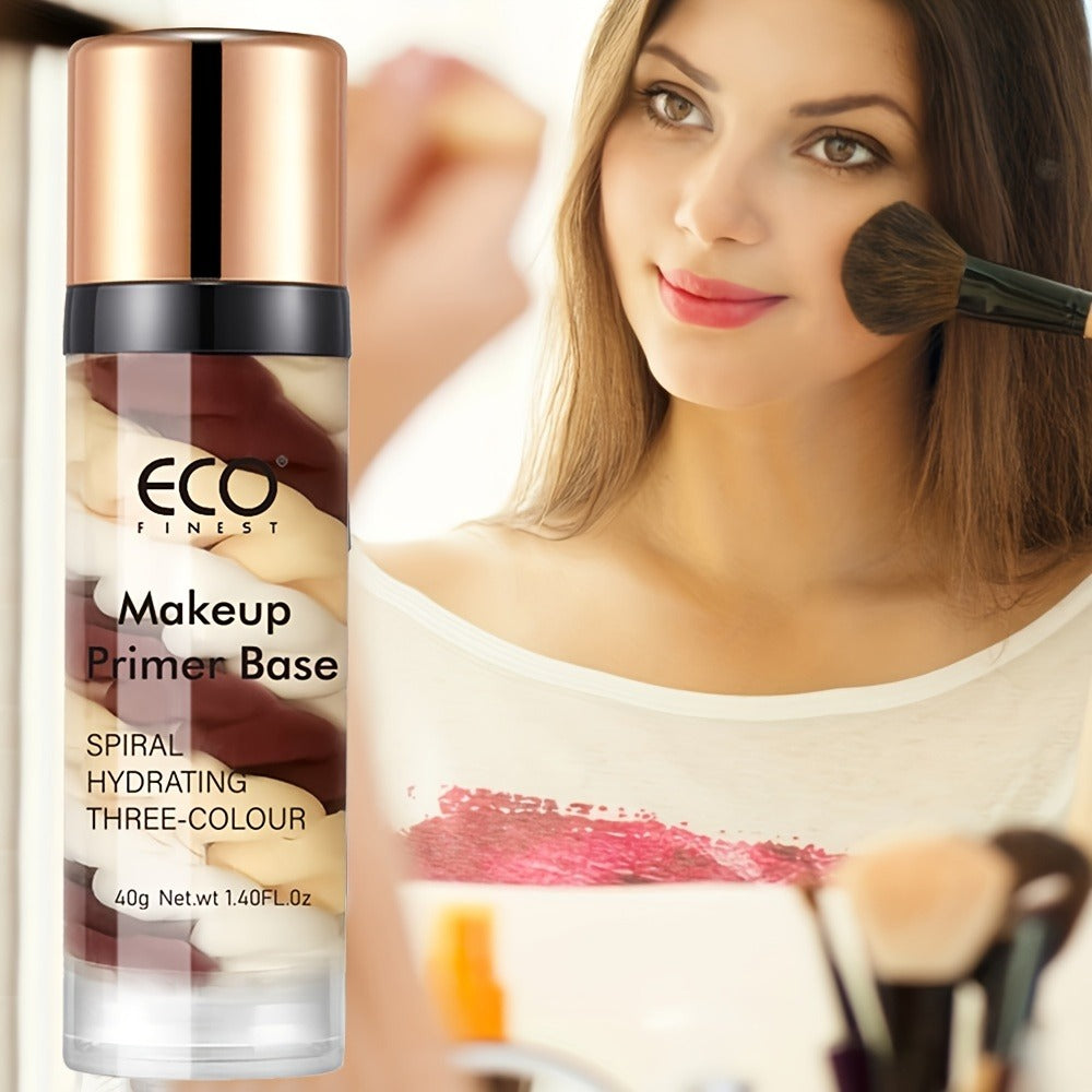 Brightening Face Primer 2-Pack with Squalane Pore Minimizer Moisturizing Even Skin Tone – Long-Lasting Matte Satin Makeup Base Conceals Imperfections for All Skin Types Women