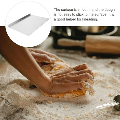 Stainless Steel Cutting Board Extra Large 27.5"×19.7" Double-Sided 304 Steel Board for Home & Commercial Kitchen - Countertop Protector Breadboard Easy Clean Durable
