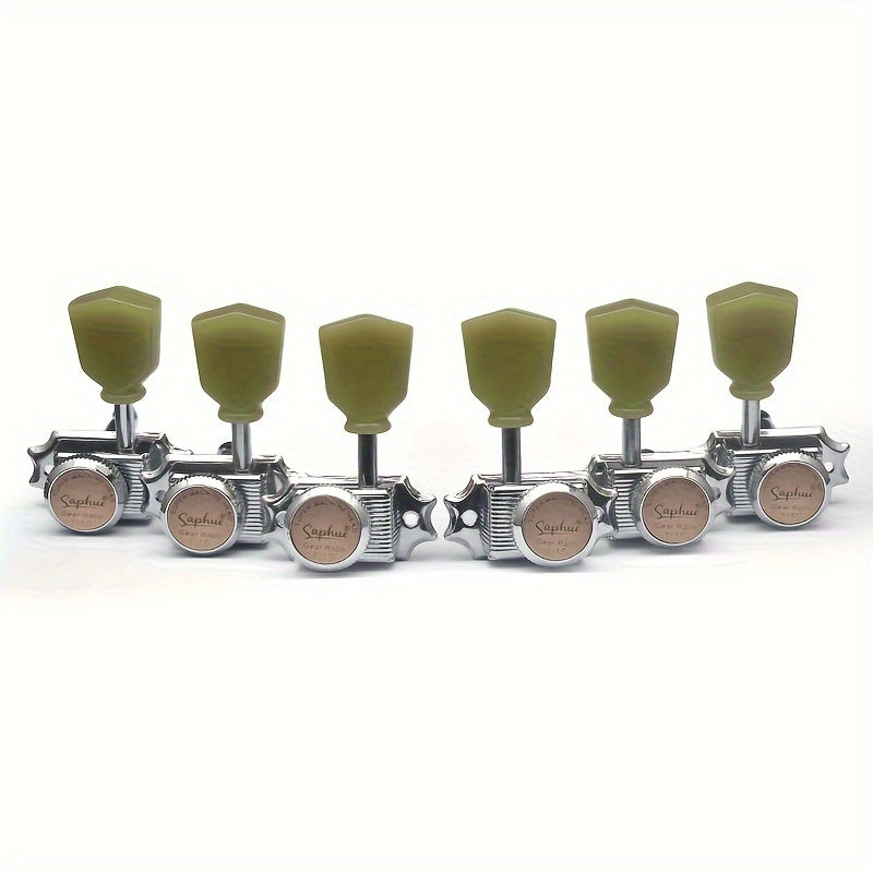 3+3 Locking Guitar Tuners shown in the 3R3L Chrome option