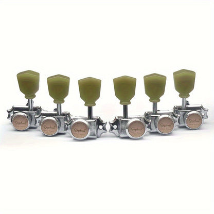 3+3 Locking Guitar Tuners shown in the 3R3L Chrome option