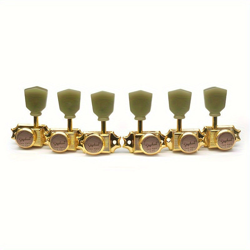 3+3 Locking Guitar Tuners shown in the 3R3L Golden option