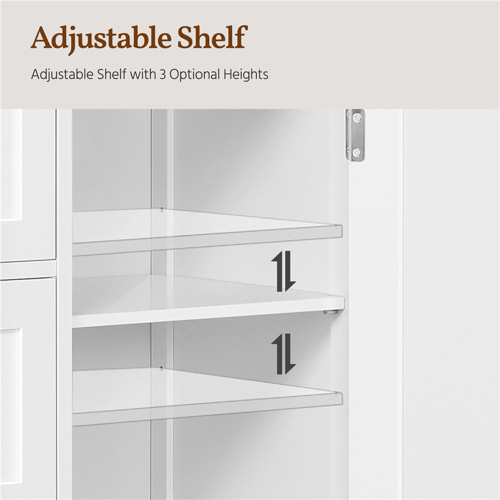 3-Drawer Bathroom Storage Cabinet, Multi-Purpose Organizer Cabinet detail image - detail view 24