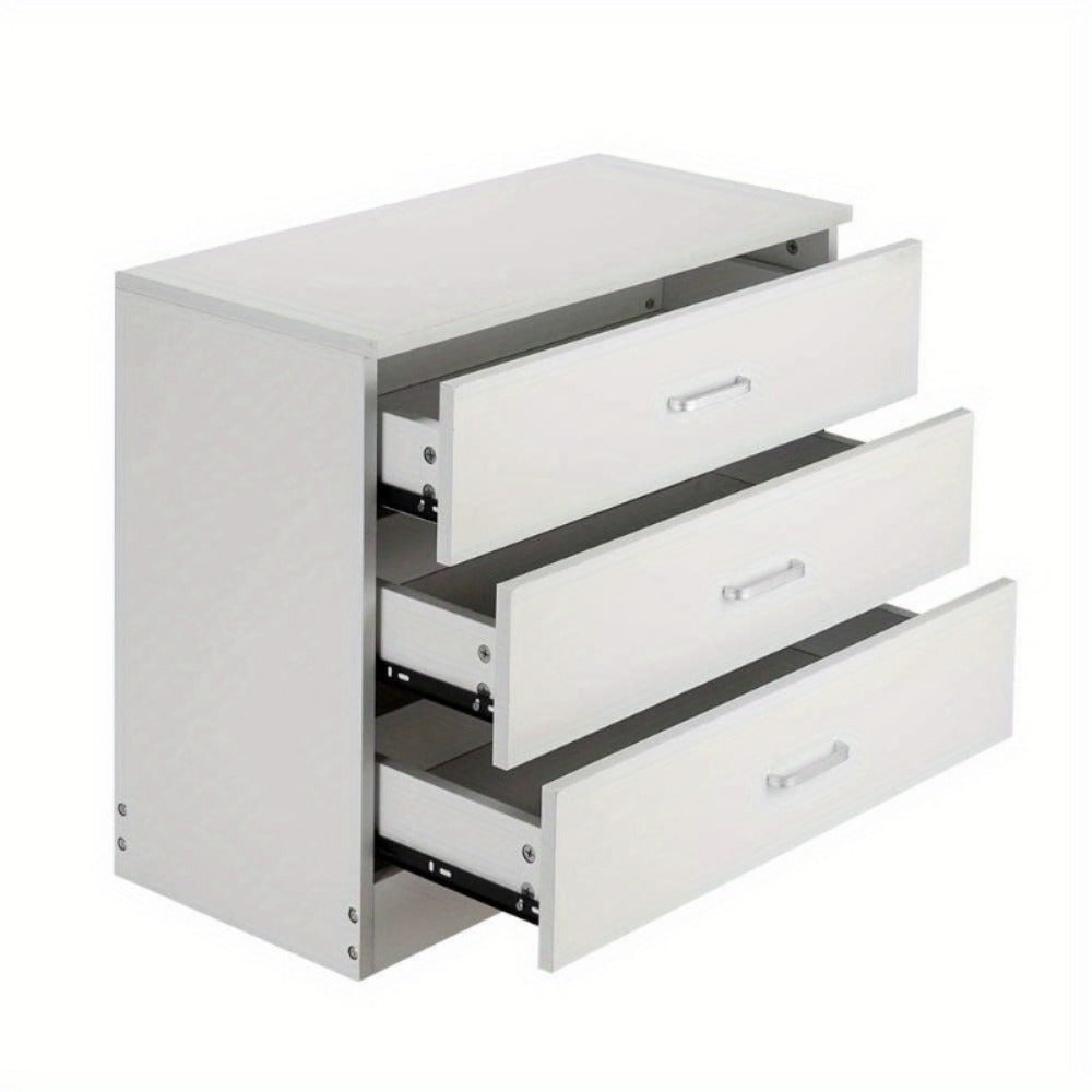 3-Drawer Dresser, Bedroom Drawer Chest for Organized Everyday Storage detail image - detail view 4