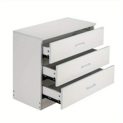 3-Drawer Dresser, Bedroom Drawer Chest for Organized Everyday Storage detail image - detail view 4