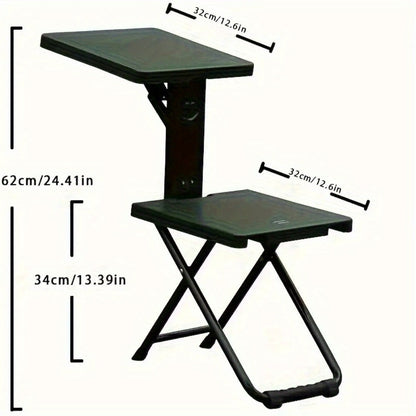 3-in-1 Folding Chair And Table Set with Multiple Color Options detail image - detail view 12