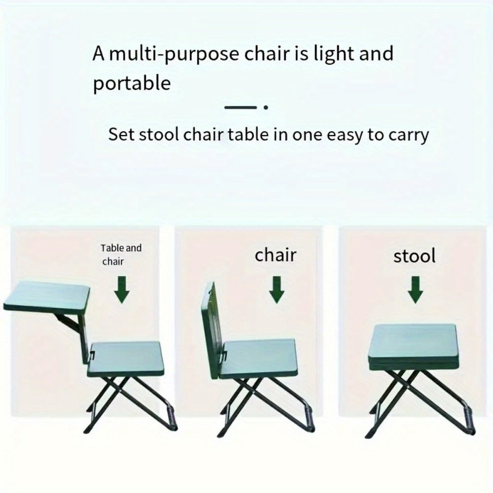 3-in-1 Folding Chair And Table Set with Multiple Color Options detail image - detail view 14