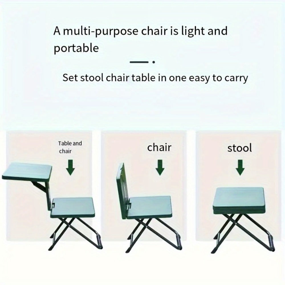 3-in-1 Folding Chair And Table Set with Multiple Color Options detail image - detail view 9