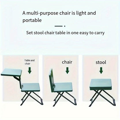 3-in-1 Folding Chair And Table Set with Multiple Color Options detail image - detail view 9