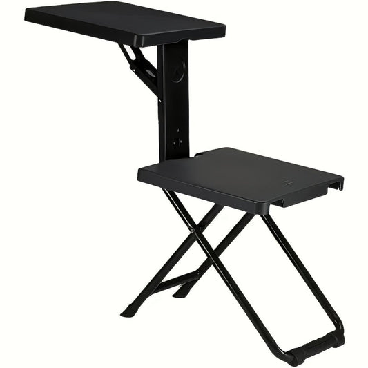 Folding Chair and Table Set, 3-in-1 Portable Folding Table and Chair Set Vintage Iron shown in the main product view