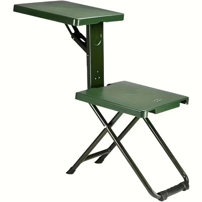 Folding Chair and Table Set shown in the Military Green option