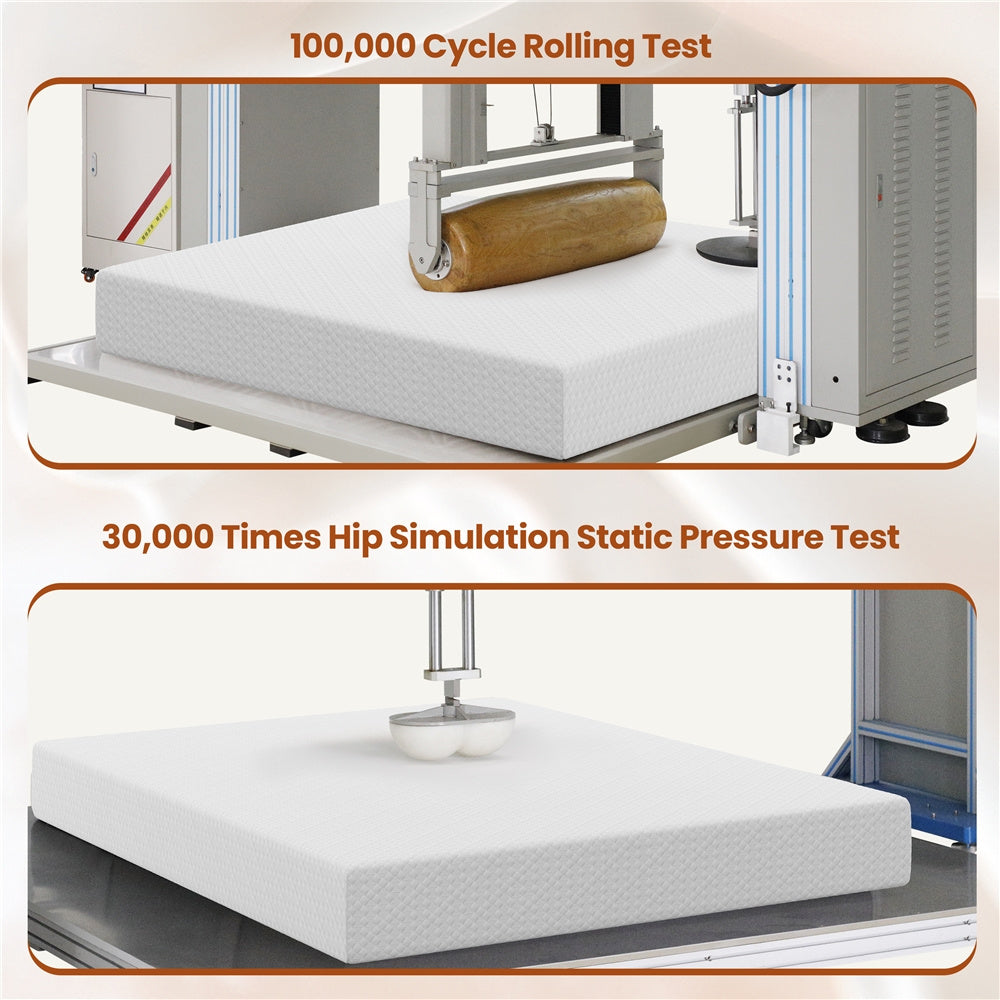 3-Layer Mattress, Medium-Firm Bed Mattress for Bedroom Comfort and Support detail image - detail view 32